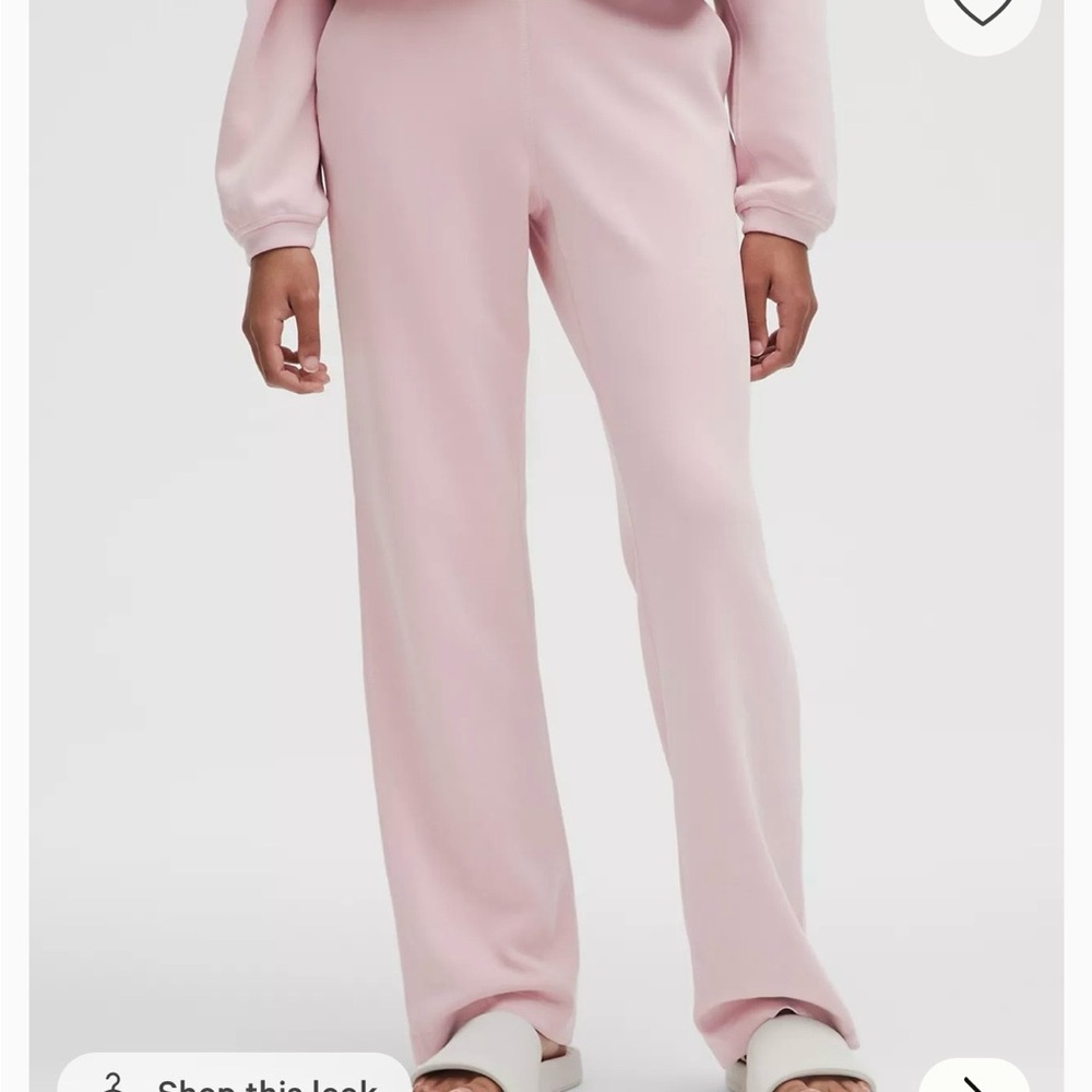 Lululemon Pink Lounge Pants Sz Large sold out online